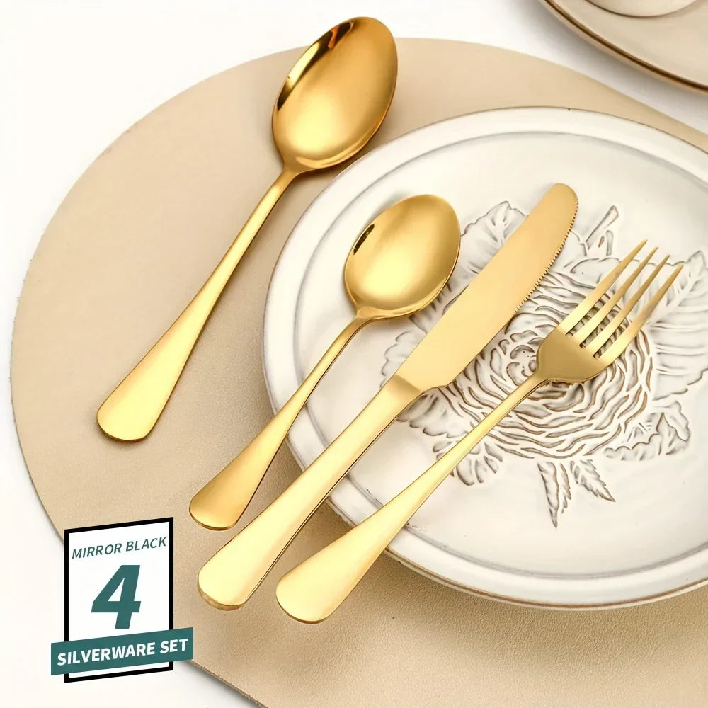 Elegant Stainless Steel Cutlery Set