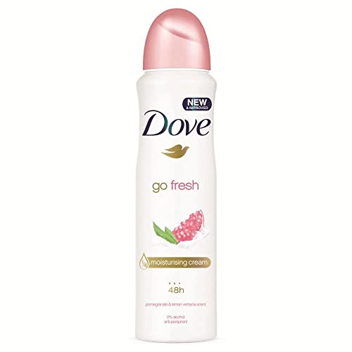 Dove Antiperspirant Spray, International Version, 150 ml (Pack of 10)