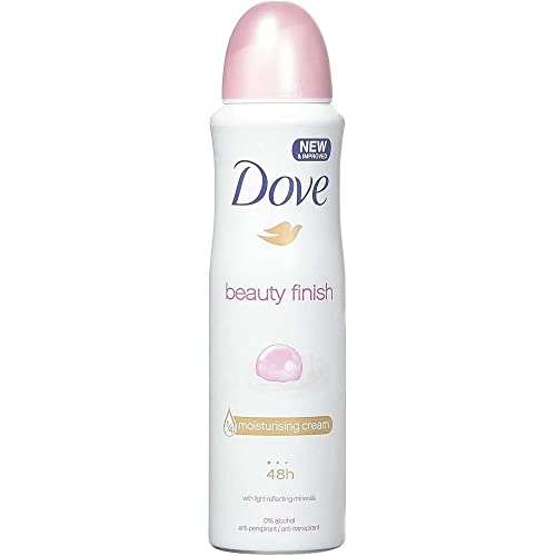 Dove Antiperspirant Spray, International Version, 150 ml (Pack of 10)