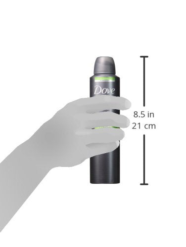 Dove Men + Care Dry Spray Antiperspirant, Extra Fresh 3.8 oz (6 Pack)