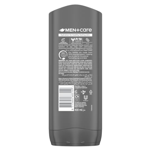 Dove Men + Care Body & Face Wash - Clean Comfort (400ml)
