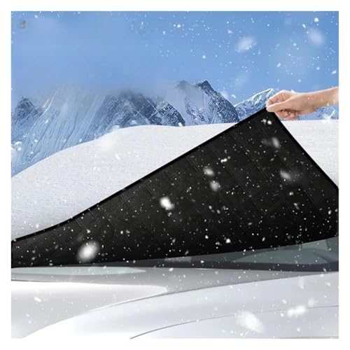 2024 Car Windshield Sunshade Umbrella Heat Insulation Snow Blocking Windshield Cover Four Seasons Sunshade Curtain Anti-Snow(Style 2)