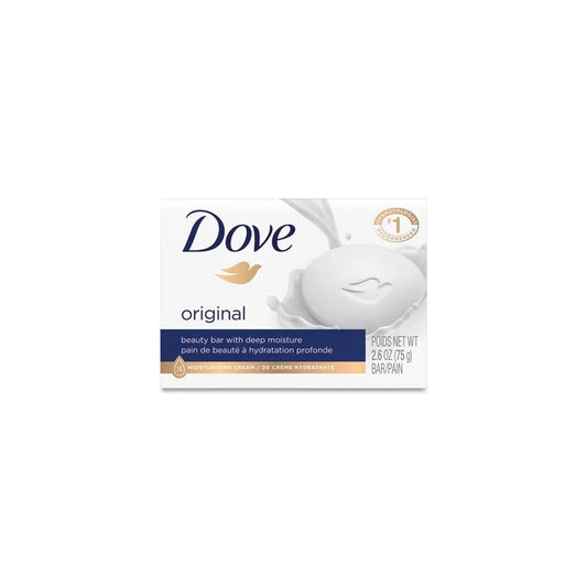 Dove White Beauty Bar with Deep Moisture 2.6 oz (Pack of 3)