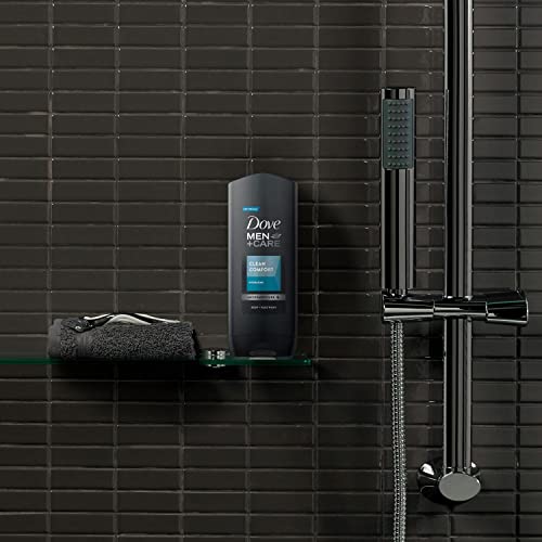 Dove Men+Care Body Wash and Face Wash for Dry Skin Clean Comfort Effectively Washes Away Bacteria While Nourishing Your Skin 13.5 oz