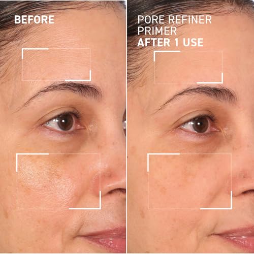 Dr. Brandt Pores No More, Pore Refiner Primer - Instantly Minimizes the Appearance of Pores, Absorbs Oil & Mattifies Shine - 1.0 fl oz