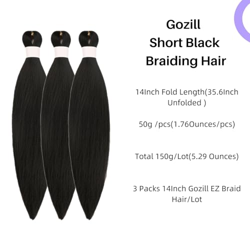 Emerald Braiding Hair Pre Stretched 16 Inch Dark Green Box Braids Hair Extension for Braiding