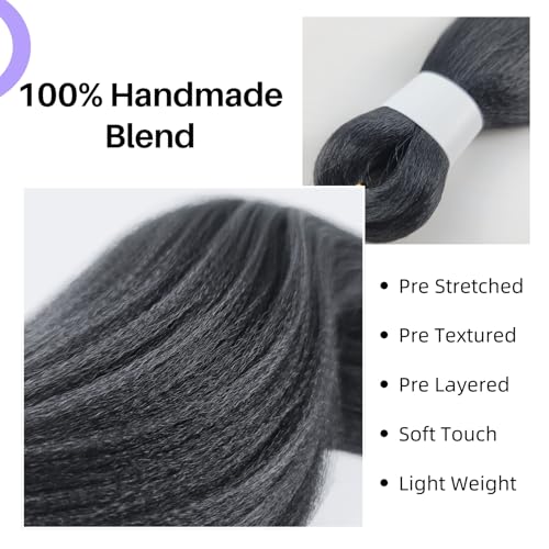 Emerald Braiding Hair Pre Stretched 16 Inch Dark Green Box Braids Hair Extension for Braiding