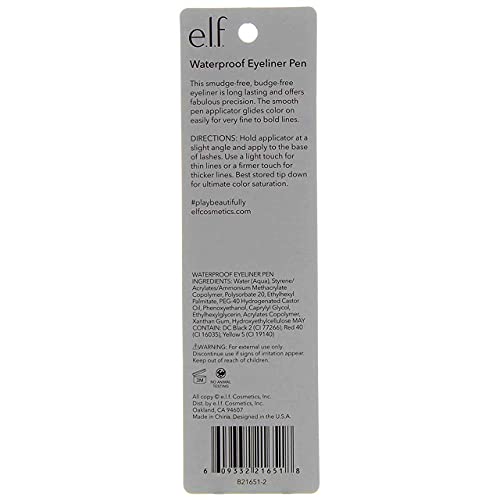 ELF Essential Eyeliner Pen Black - Pack of 2
