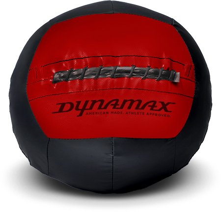 Dynamax Mini 6lb Soft-Shell Medicine Ball Black/Red