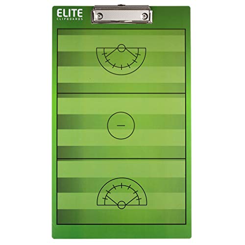Elite Clipboards Dry Erase Coaches Clipboards | Basketball, Baseball, Soccer, Football, Hockey, Volleyball, Lacrosse (Women's Lacrosse)
