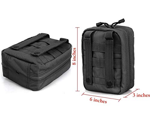 EMT Pouch MOLLE Ifak Pouch Tactical MOLLE Medical First Aid Kit Utility Pouch Carlebben