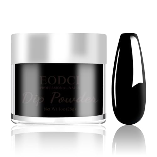 EODCI Glitter Dip Powder, Nail Dipping Powder 1 Oz/28g Purple Colors for DIY Manicure Salon at Home Easy to Use Nail Dip Powder for Women gift No Needed Nail Lamp Curing