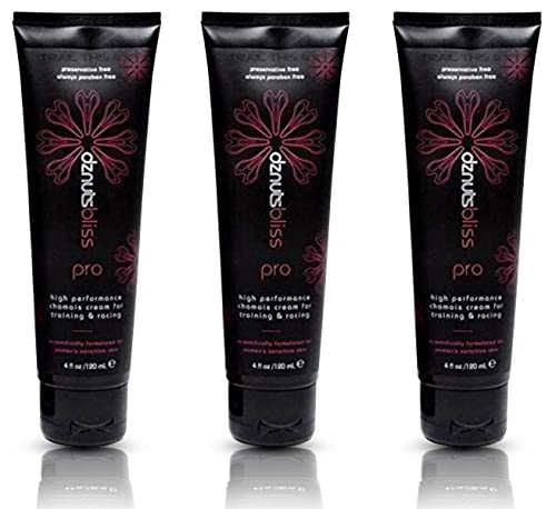 dznuts Women’s Bliss Chamois Cream, 3 Pack