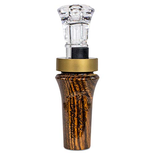Duck Commander Jase Robertson Pro Series Duck Call - Easy Blowing, Double Reed Wood Duck Call for Duck Hunting Accessories - Bocote
