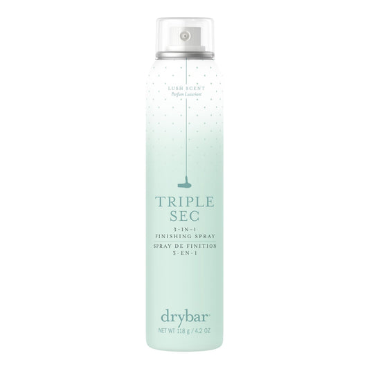 Drybar Triple Sec 3-in-1 Finishing Spray Lush Scent - Full Size | Adds Texture, Amplifies and Refreshes Hair for Fuller Styles & Absorbs Light Oils, All Hair Types