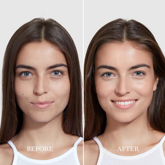 Lancôme Skin Feels Good Hydrating Tinted Moisturizer with SPF 23 - Oil-Free & Lightweight Foundation - Sheer Coverage with Healthy Glow Finish - 12W Sunny Amber