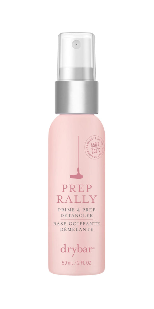 Drybar Prep Rally Prime & Prep Detangler Noir Scent - Travel Size | Nourishes Hair, Detangles with Ease, Leaves Hair Soft & Manageable, Protects Hair, Cruelty Free