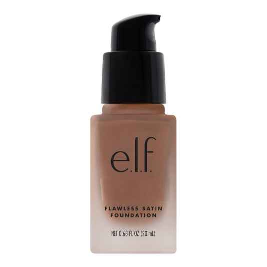 e.l.f. Flawless Finish Foundation | Lightweight, Medium Coverage & Semi-Matte | Sienna | 0.68 Fl Oz (20mL)