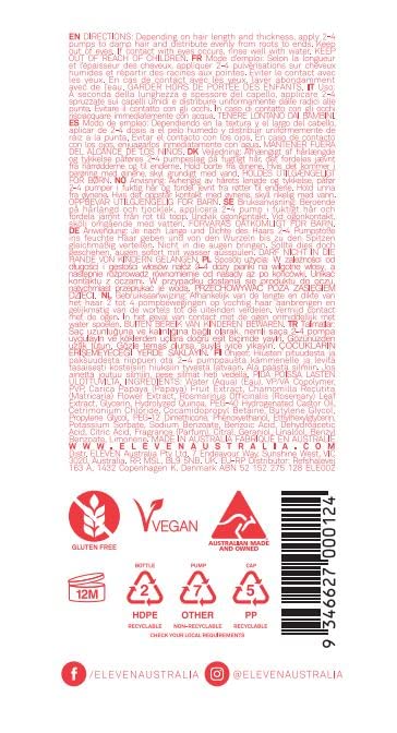 ELEVEN AUSTRALIA I Want Body Volume Foam - Lightweight Mousse for Full, Thick Hair, Adds Volume & Texture, Ideal for Fine to Medium Hair Types - 6.8 Fl Oz
