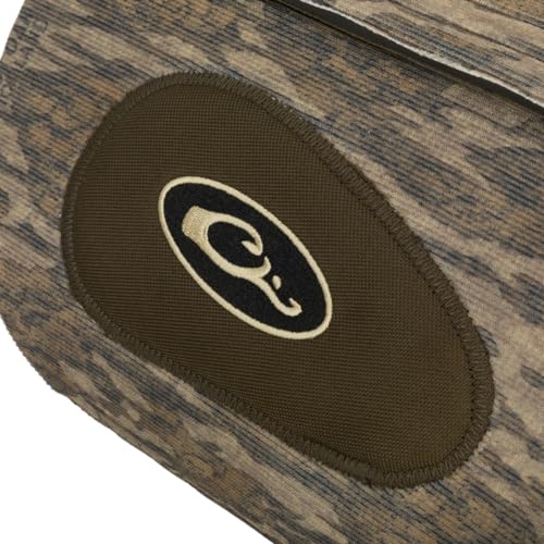 Drake Waterfowl Adjustable Neoprene Dog Vest, Camo Hunting Vest for Dogs (Mossy Oak Bottomland, Medium)