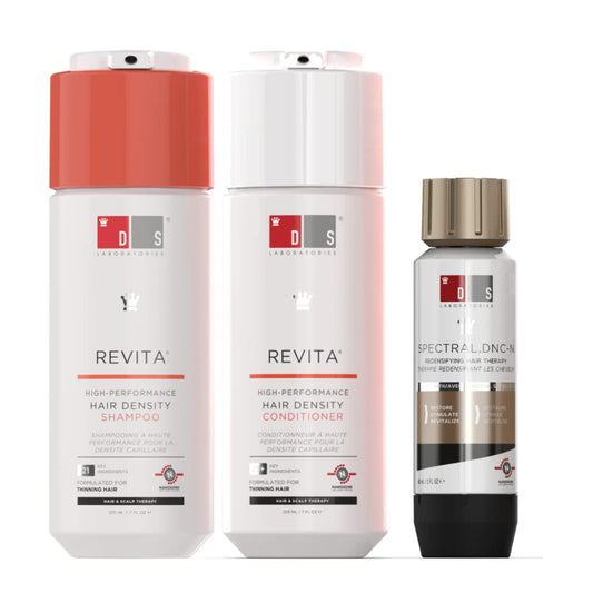 DS Laboratories Revita Hair Thickening Shampoo and Conditioner Set & Spectral.DNC-N Hair Growth Serum -Unscented