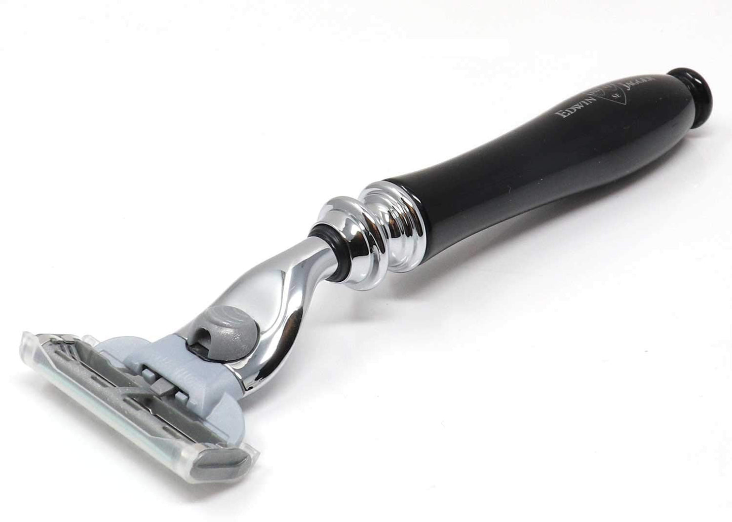 Edwin Jagger Chatsworth Compatible With Gillette Mach 3 Razor Cartridges (Imitation Ebony)