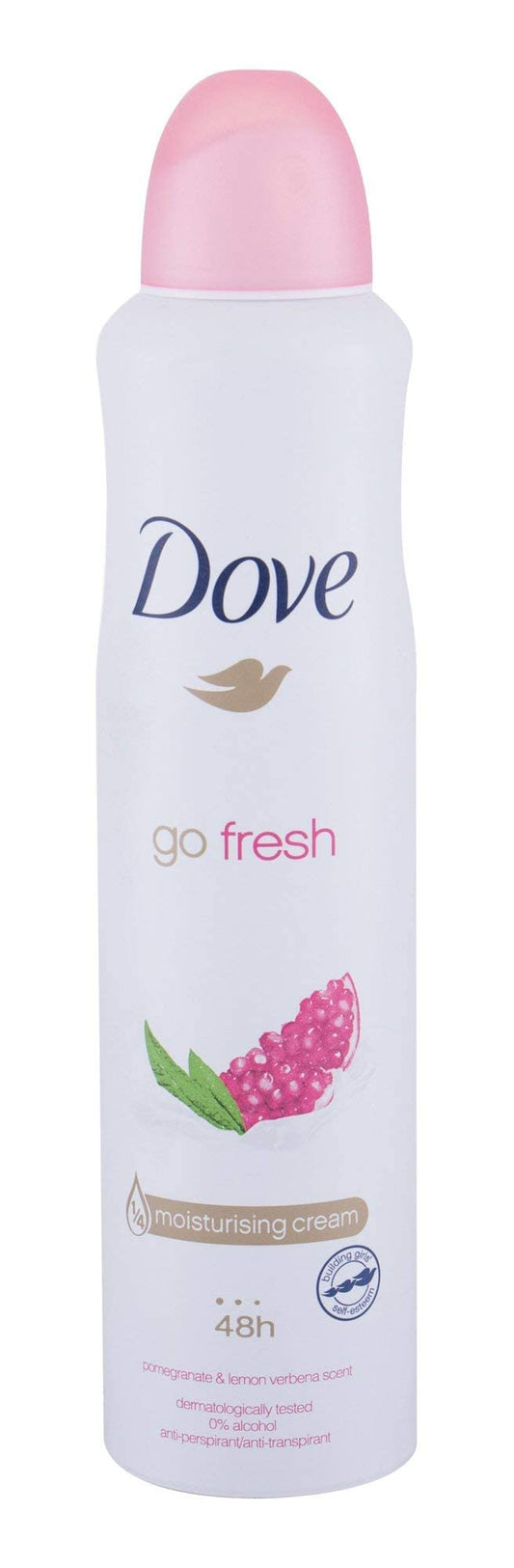Dove Deodorant Anti-Perspirant Spray - Go Fresh Pomegranate & Lemon Verbana Scent 8.45 Oz (250 ML) Spray