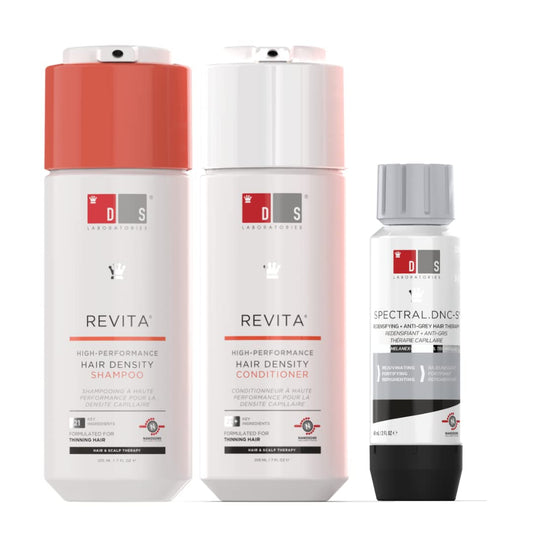 DS Laboratories Revita Shampoo and Conditioner Set & Spectral.DNC-S Hair Regrowth Serum - Hair Thickening Shampoo & Conditioner & , Thinning Hair Growth Products