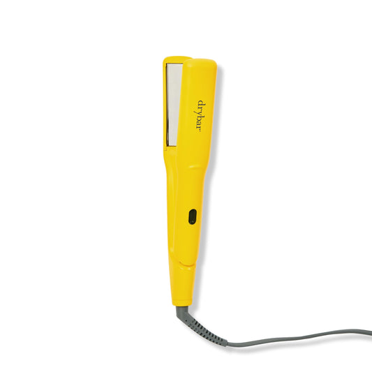 Drybar The Tress Press Straightening Iron 1.25" - Ionic Technology for Smooth, Shiny Hair - Straighten or Wrap Around Barrel to Create Curls, Waves, or Sleek Styles