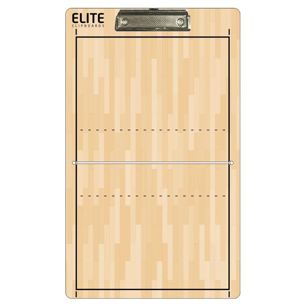 Elite Clipboards Dry Erase Coaches Clipboards | Basketball, Baseball, Soccer, Football, Hockey, Volleyball, Lacrosse (Volleyball)