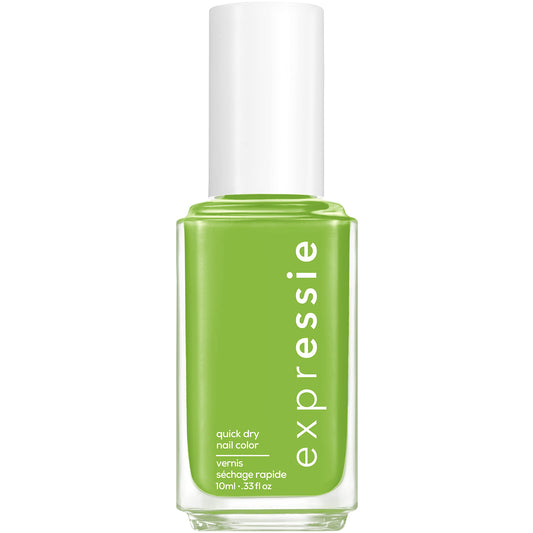 essie Expressie Nail Polish, Quick-Dry Coral-Red Nail Polish, Vegan, Ahead of the Gam(er), 0.33 fl oz
