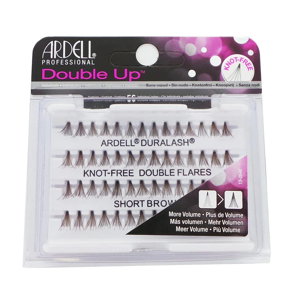 Double Up Individuals Knot-Free Short Brown