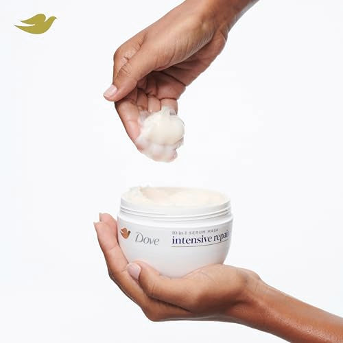 Dove Intensive Repair Mask for Damaged Hair with Bio-Protein Care Technology and Amino Serum 9.2 Fl Oz