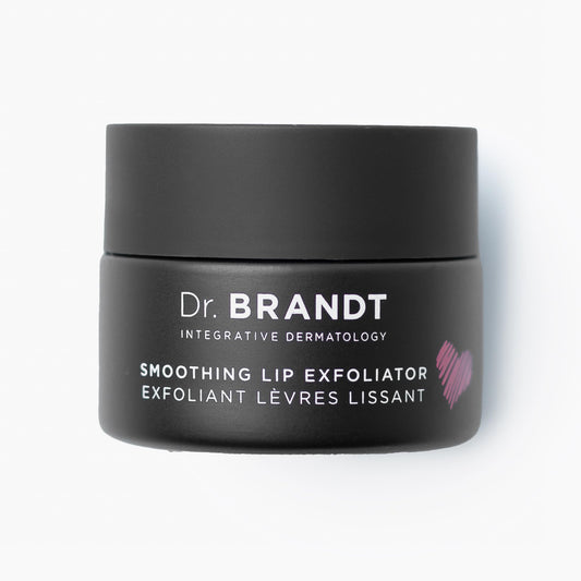 Dr. Brandt Microdermabrasion Smoothing Lip Exfoliator - Polishes & Conditions Dry, Flaky Lips to Renew Skin + Prepare for Color Application - 0.35 oz