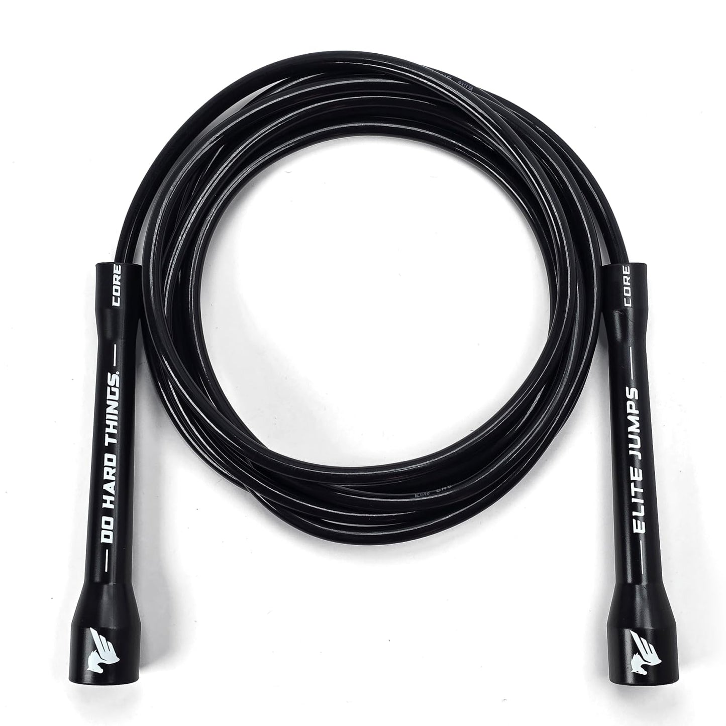Elite Jumps | 6mm PVC Jump Ropes for Fitness | Indoor/Outdoor Adjustable Boxing Jump Rope w/Unbreakable Handles & Ultra-Durable Non-Kinking PVC | Skipping Rope for Men & Women & Boxer Rope Jump Rope