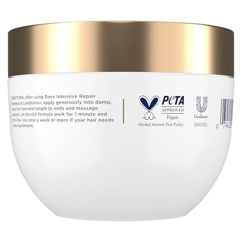 Dove Intensive Repair Mask for Damaged Hair with Bio-Protein Care Technology and Amino Serum 9.2 Fl Oz