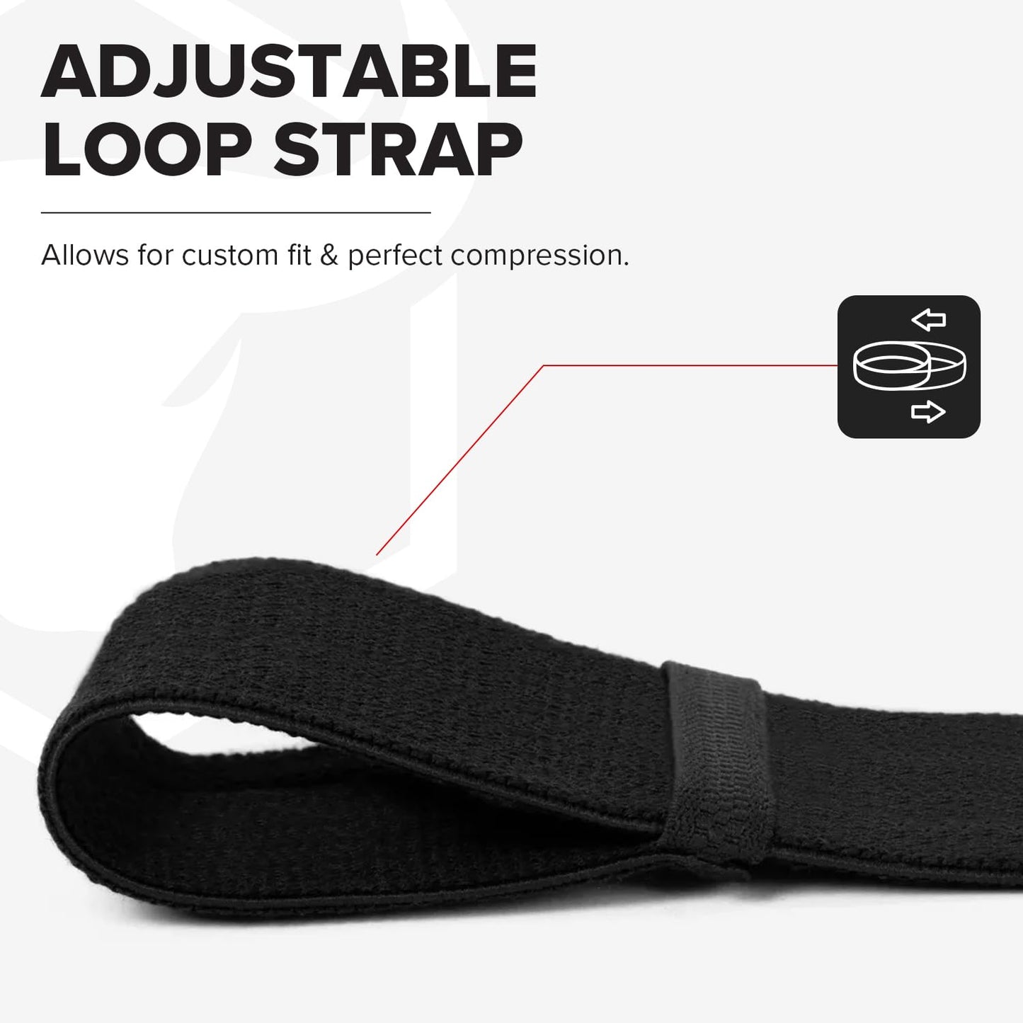 Elbow Wraps for Weightlifting (1 Pair) - 50" Elastic Elbow Braces for Weight Lifting - Elbow Support for Bench Press, Powerlifting, Fitness, & Gym Workout - Gym Elbow Straps Weightlifting (Black)