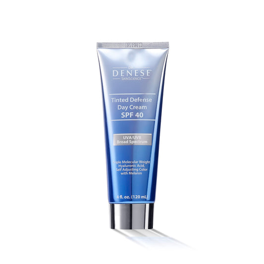 Dr. Denese SPF 40 Defense Day Cream, Anti-Aging BB (Beauty Balm) cream, CC (Color Correcting) cream, Universal Shade for ALL Skin Types- 4oz