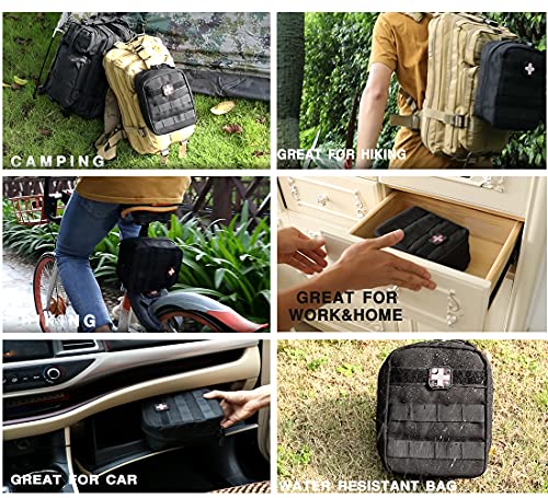 EMT Pouch MOLLE Ifak Pouch Tactical MOLLE Medical First Aid Kit Utility Pouch Carlebben