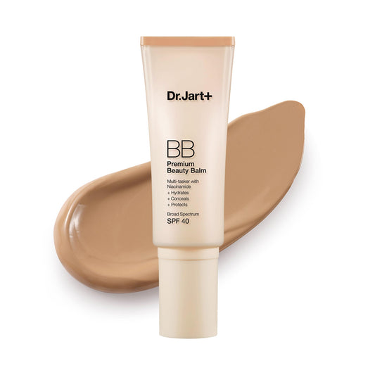Dr.Jart+ Premium BB Tinted Moisturizer with SPF 40 and Niacinamide | bb cream | Korean Skin Care, Light Medium-Medium, 1.35 Fl Oz