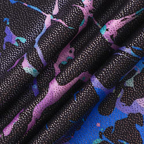 EQSJIU Biketards For Girls Gymnastics Black Lighting Cool Shorts Leotards For Girls Gymnastics 5-6 Years Primary Gymnastics Class