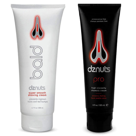 dznuts, Pro Chamois Cream + Bald Super Smooth Shave Cream