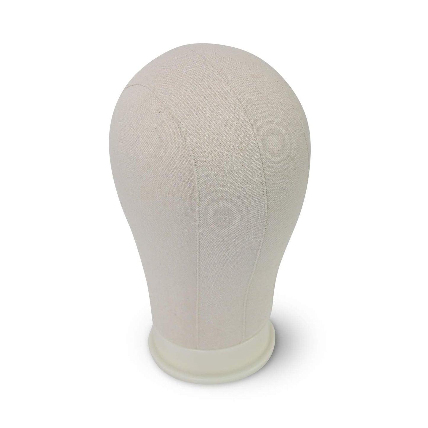 Eerya Wig Head Canvas Block Head 23 Inch Wig Head Stand for Making Wig Display Styling Poly Canvas Block Wig Head with Stand Mannequin Head with Mount Hole Manikin Head Wig Stand (23inch)