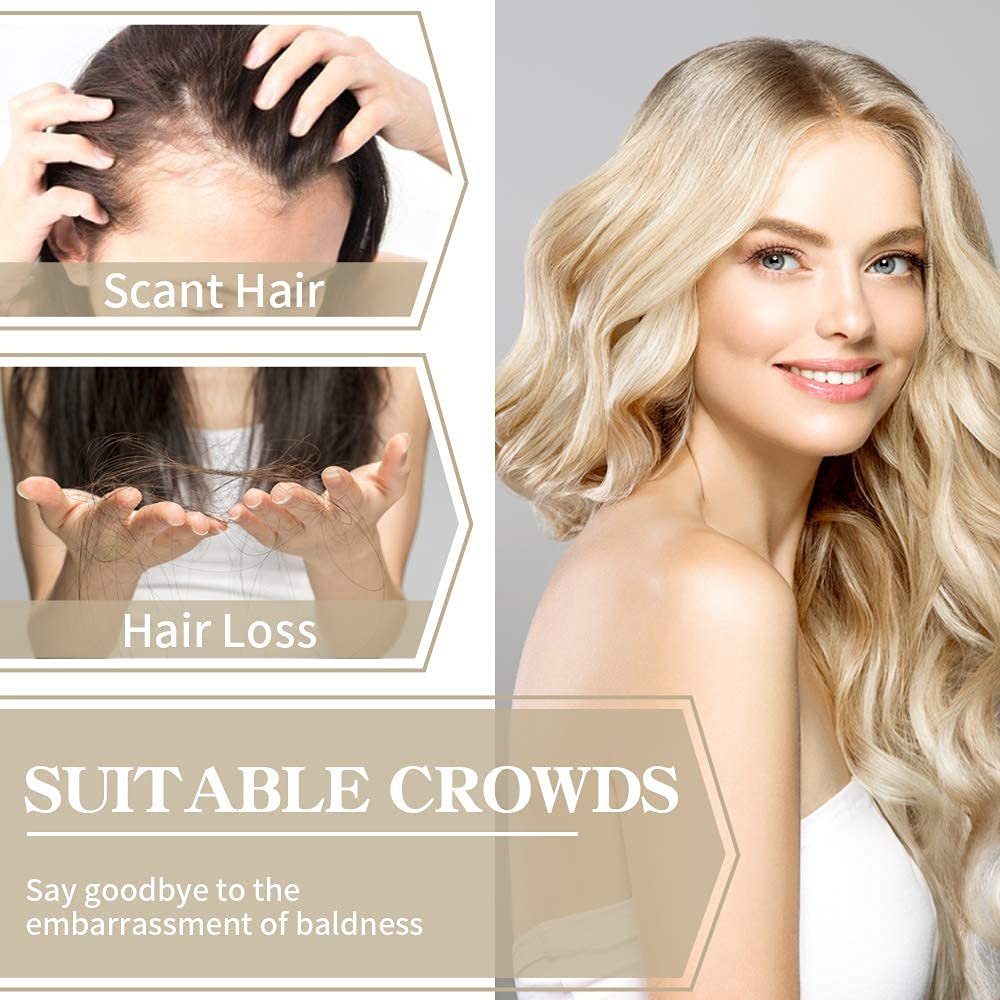 Dreamlover Nude Wig Cap for Lace Front Wig, Blond Stocking Cap for White Women, 12 Pieces
