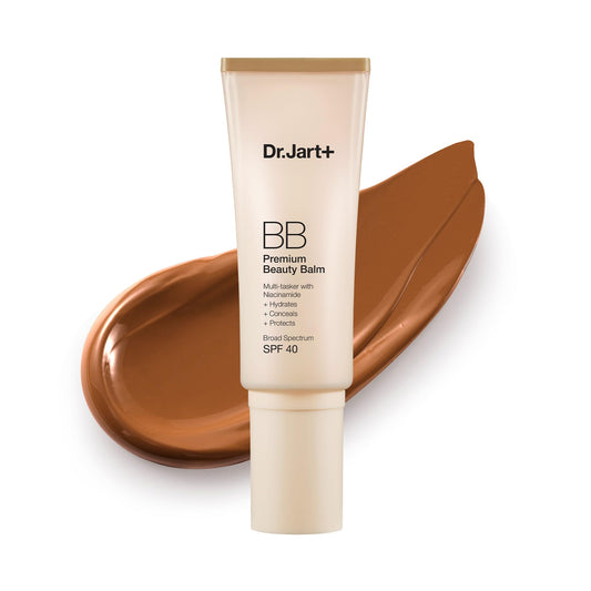 Dr.Jart+ Premium BB Tinted Moisturizer with SPF 40 and Niacinamide | bb cream | Korean Skin Care, Tan, 1.35 Fl Oz