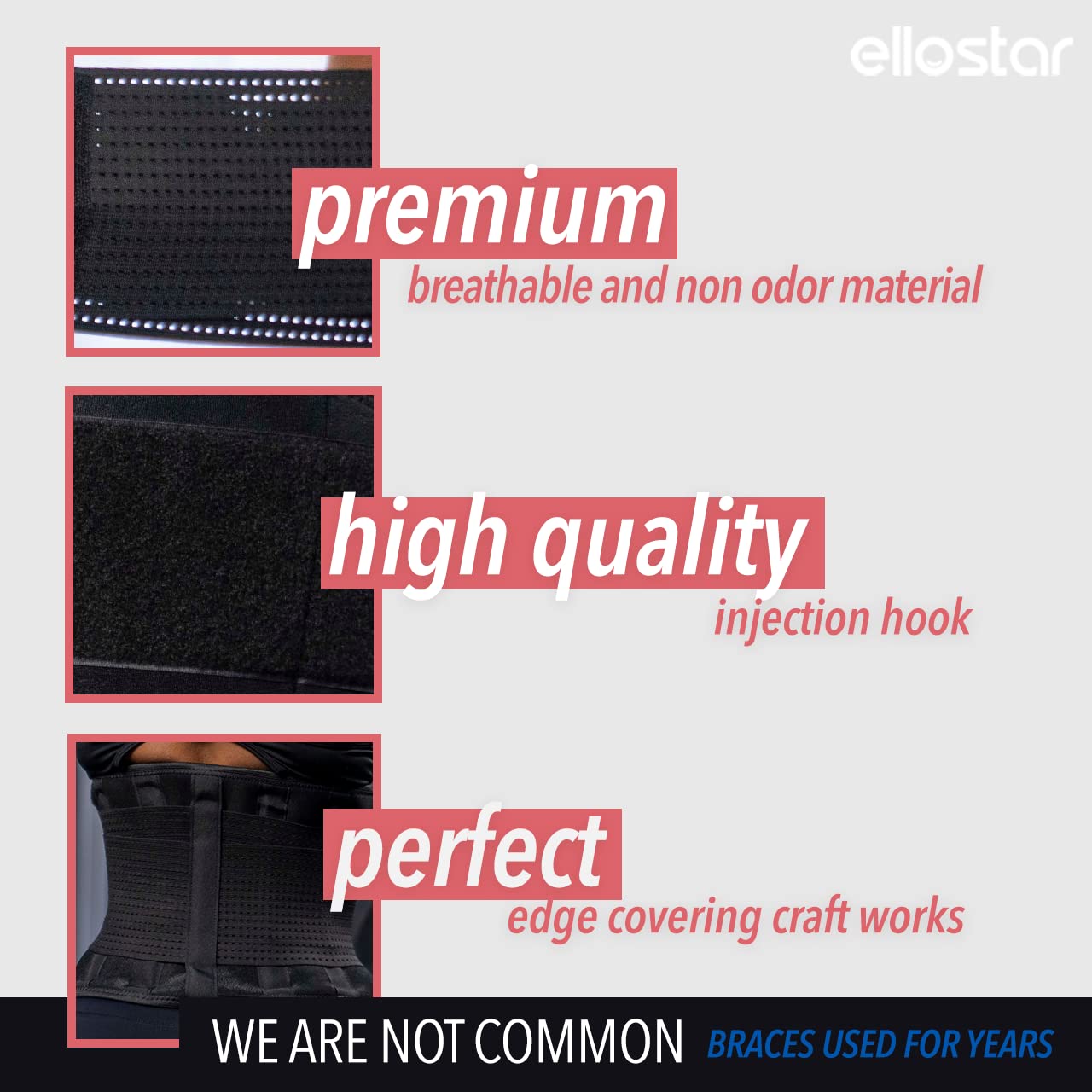 ellostar Women's Waist Trainer: Sweat Band for Belly Fat, Tummy Control, Back Support, Workout Shapewear, Weight Loss Aid X-Large, Black