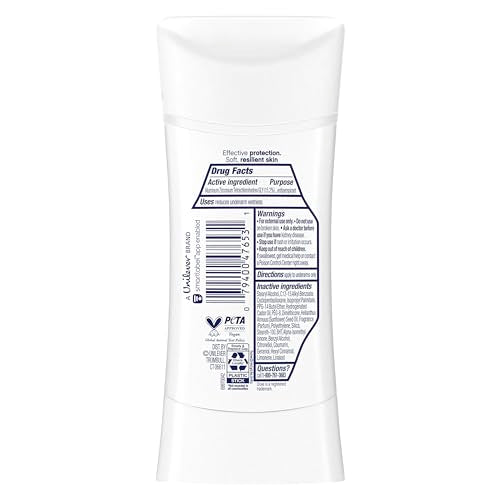 Dove Advanced Care Antiperspirant Deodorant Stick Vanilla & Cocoa Butter 3 Count Antiperspirant deodorant with Pro-Ceramide Technology 72-hour odor control and all-day sweat protection 2.6 oz