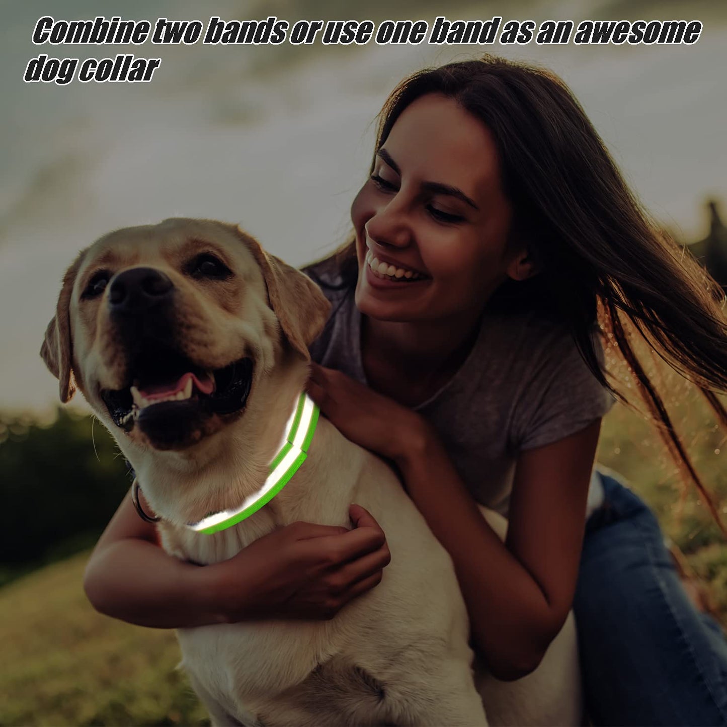 16 Pieces Reflective Bands Reflector Bands for Wrist, Arm, Ankle, Leg, High Visibility Reflective Gear Safety Reflector Tape Straps for Night Walking, Cycling and Running (Green, Black)