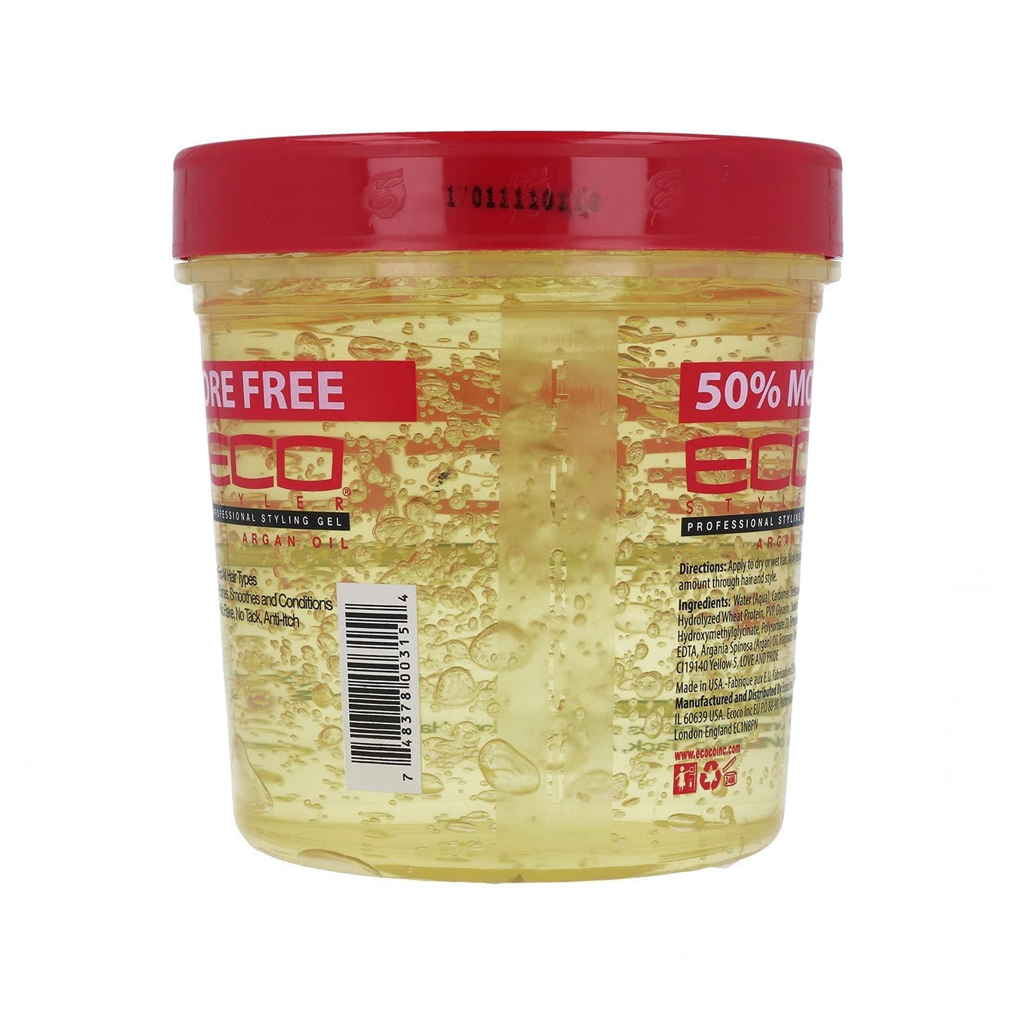 Eco Style Styling Gel, Argan Oil, 24 Ounce