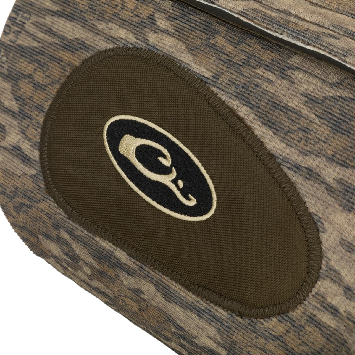 Drake Waterfowl Adjustable Neoprene Dog Vest, Camo Hunting Vest for Dogs (Mossy Oak Bottomland, Large)